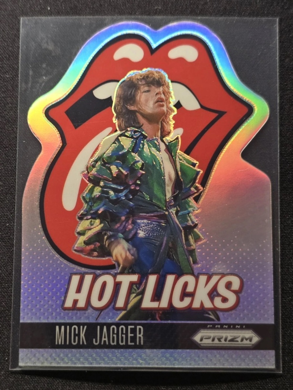 Rolling Stones Mick Jagger 2025 Prizm Rock Band Music Insert Card